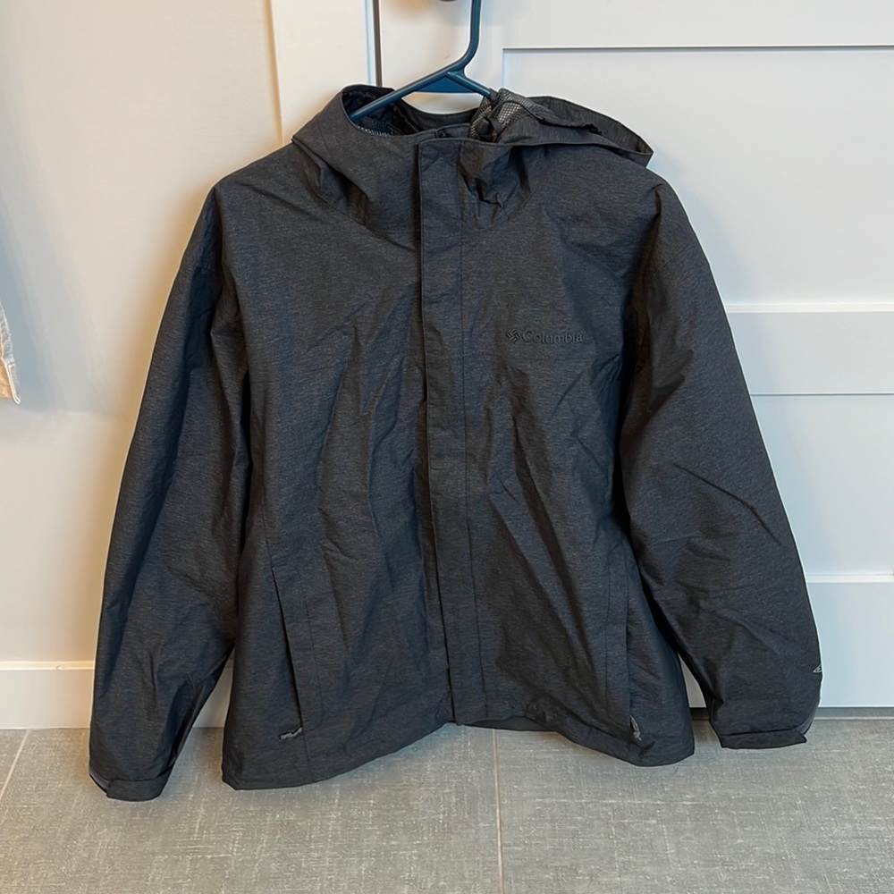 Men’s Columbia Rain Jacket, L